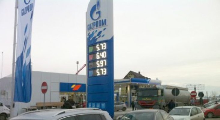 Gazprom vrea 120 de benzinării în România
